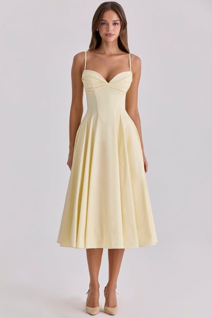 JASMYN | Vestido midi fluido
