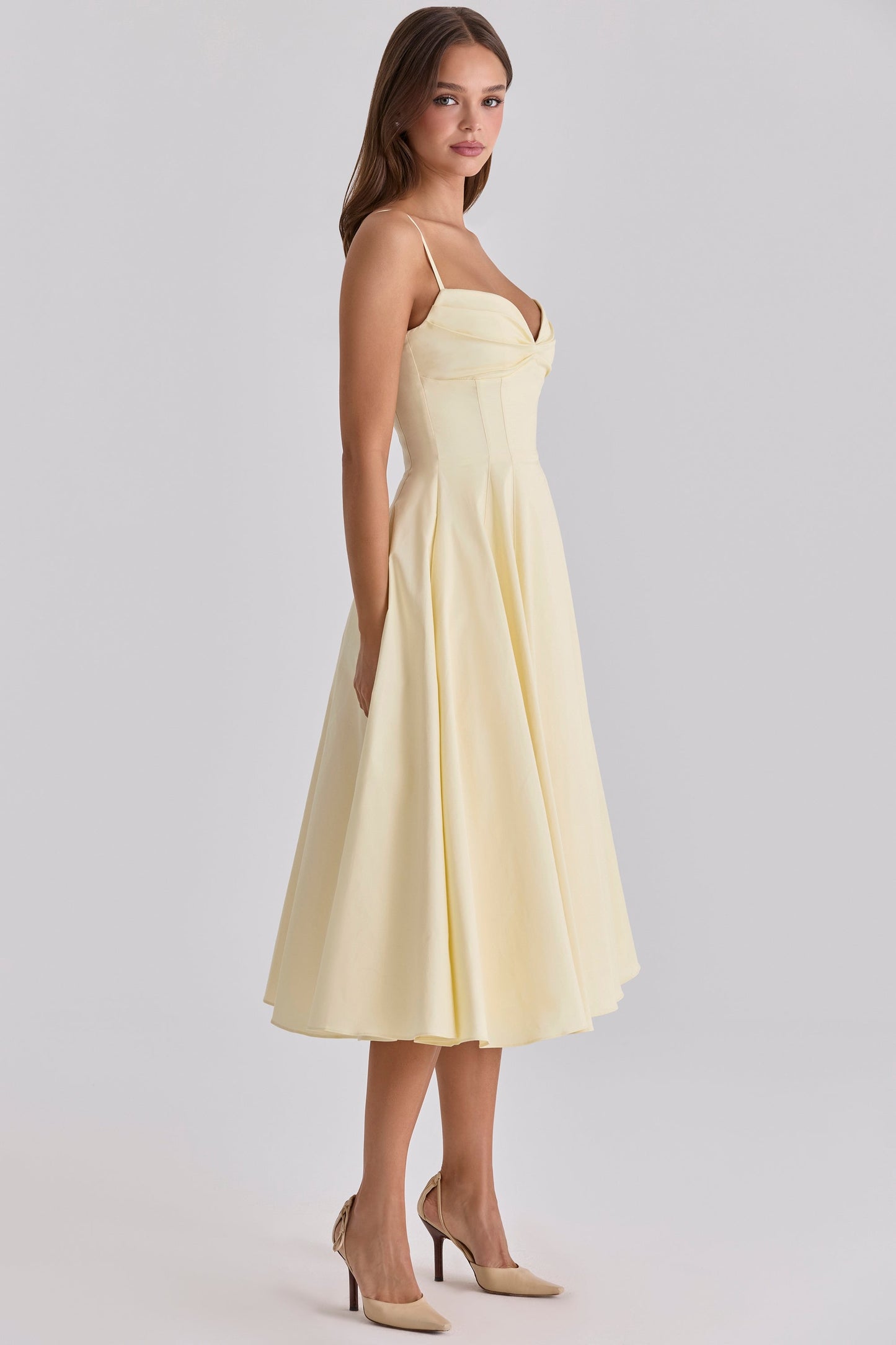 JASMYN | Vestido midi fluido