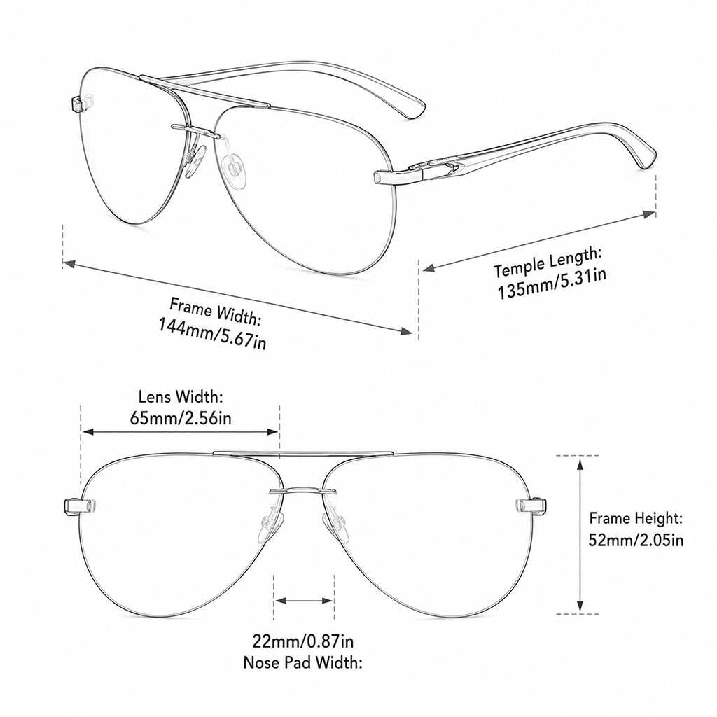 Alden™ | Gafas de sol polarizadas estilo aviador (1+1 GRATIS)
