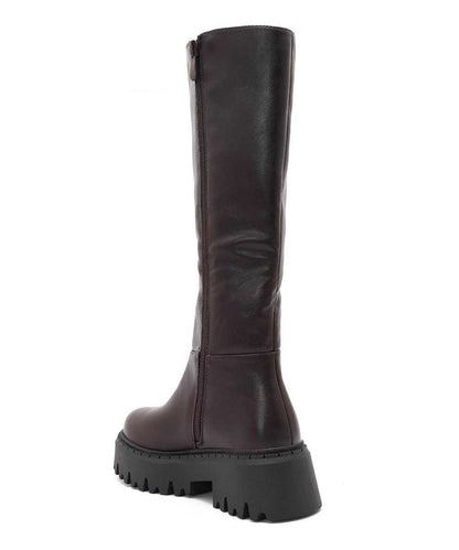 Botas chunky Elina marrón