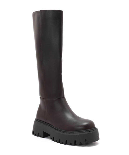 Botas chunky Elina marrón