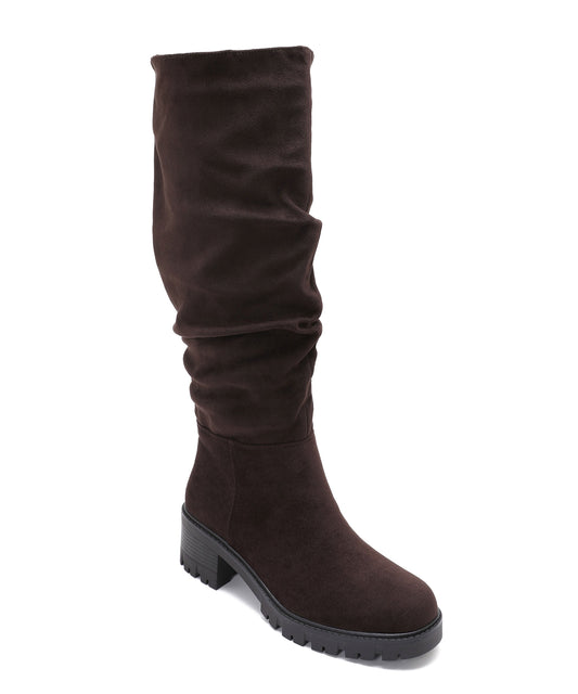 Botas de ante Fawn marrón