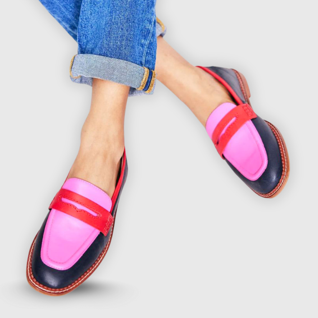 Giuliana | Mocasines en colores contrastantes