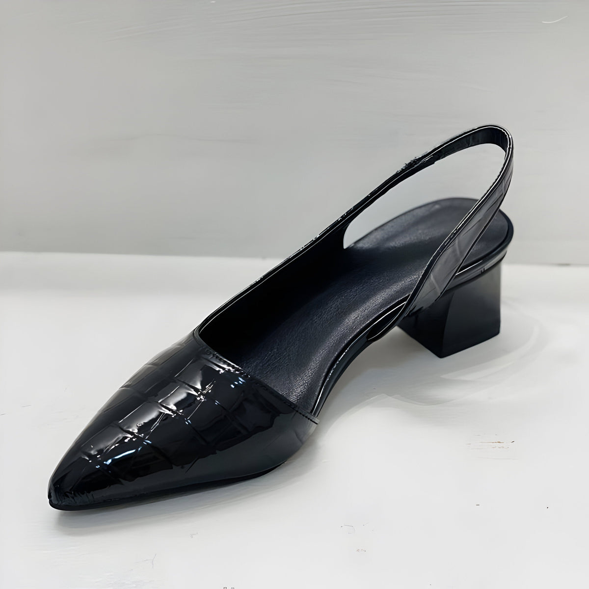 Graziella | Zapatos con tacón y punta ancha