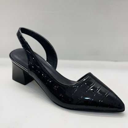 Graziella | Zapatos con tacón y punta ancha