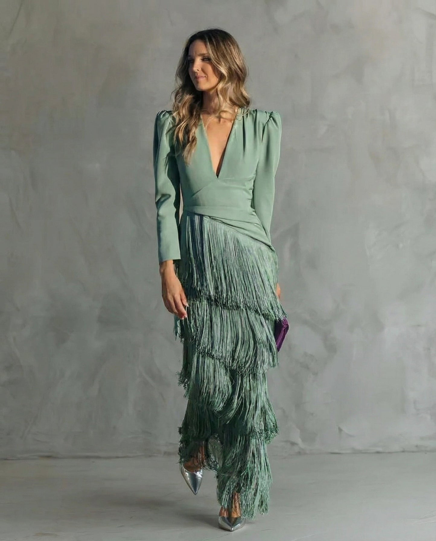CHIARA | VESTIDO CON MANGAS