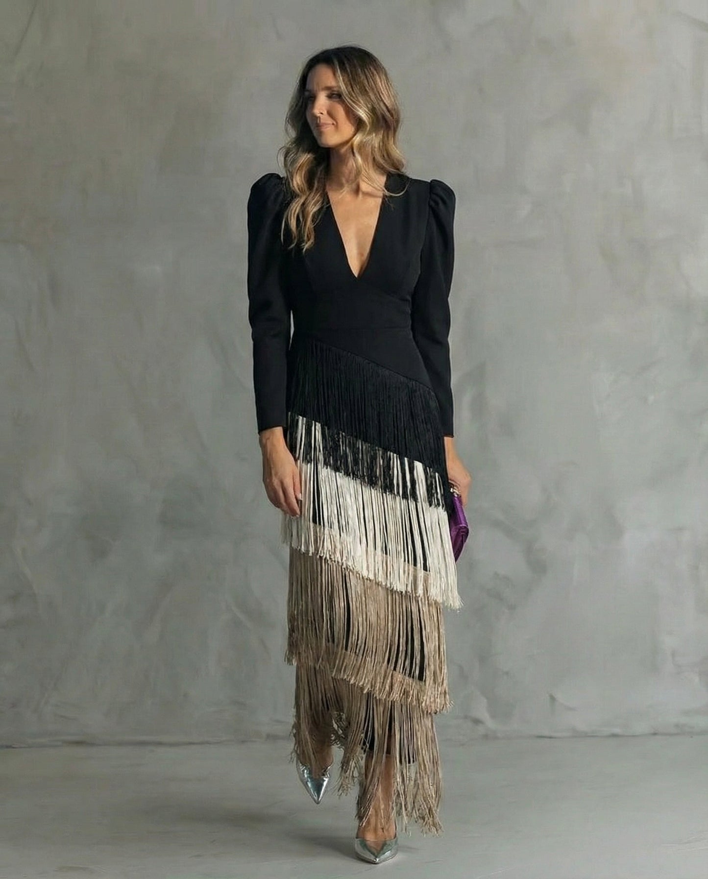 CHIARA | VESTIDO CON MANGAS
