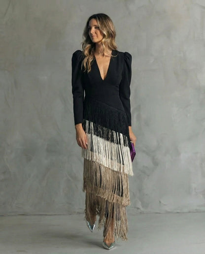 CHIARA | VESTIDO CON MANGAS