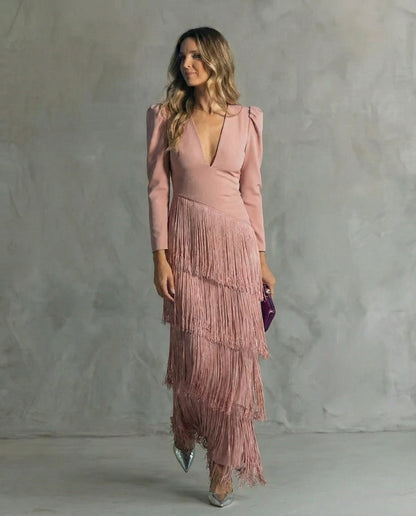 CHIARA | VESTIDO CON MANGAS