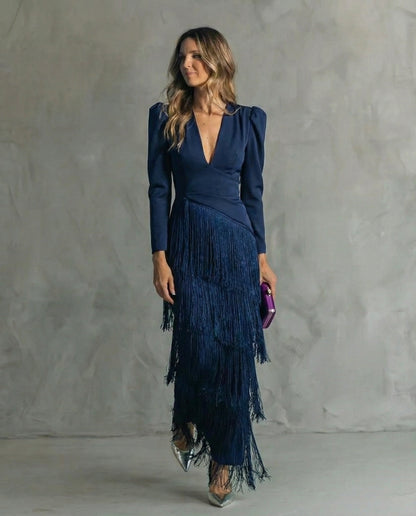 CHIARA | VESTIDO CON MANGAS