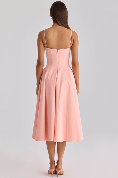 JASMYN | Vestido midi fluido