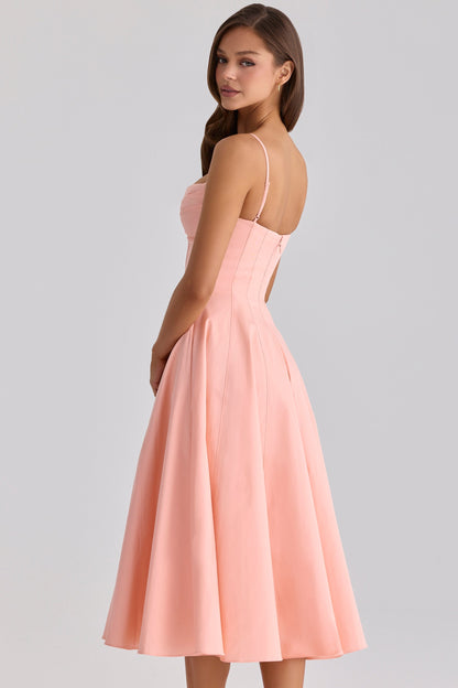 JASMYN | Vestido midi fluido