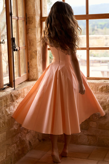 JASMYN | Vestido midi fluido