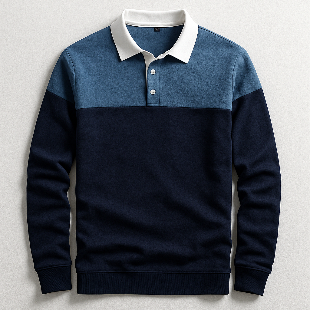 DELACROIX | POLO DE LUJO DE MANGA LARGA