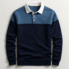 DELACROIX | POLO DE LUJO DE MANGA LARGA