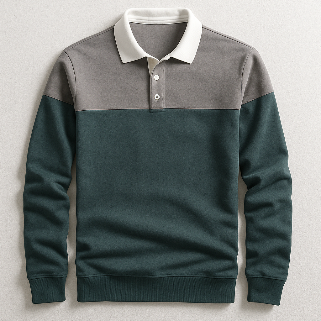 DELACROIX | POLO DE LUJO DE MANGA LARGA
