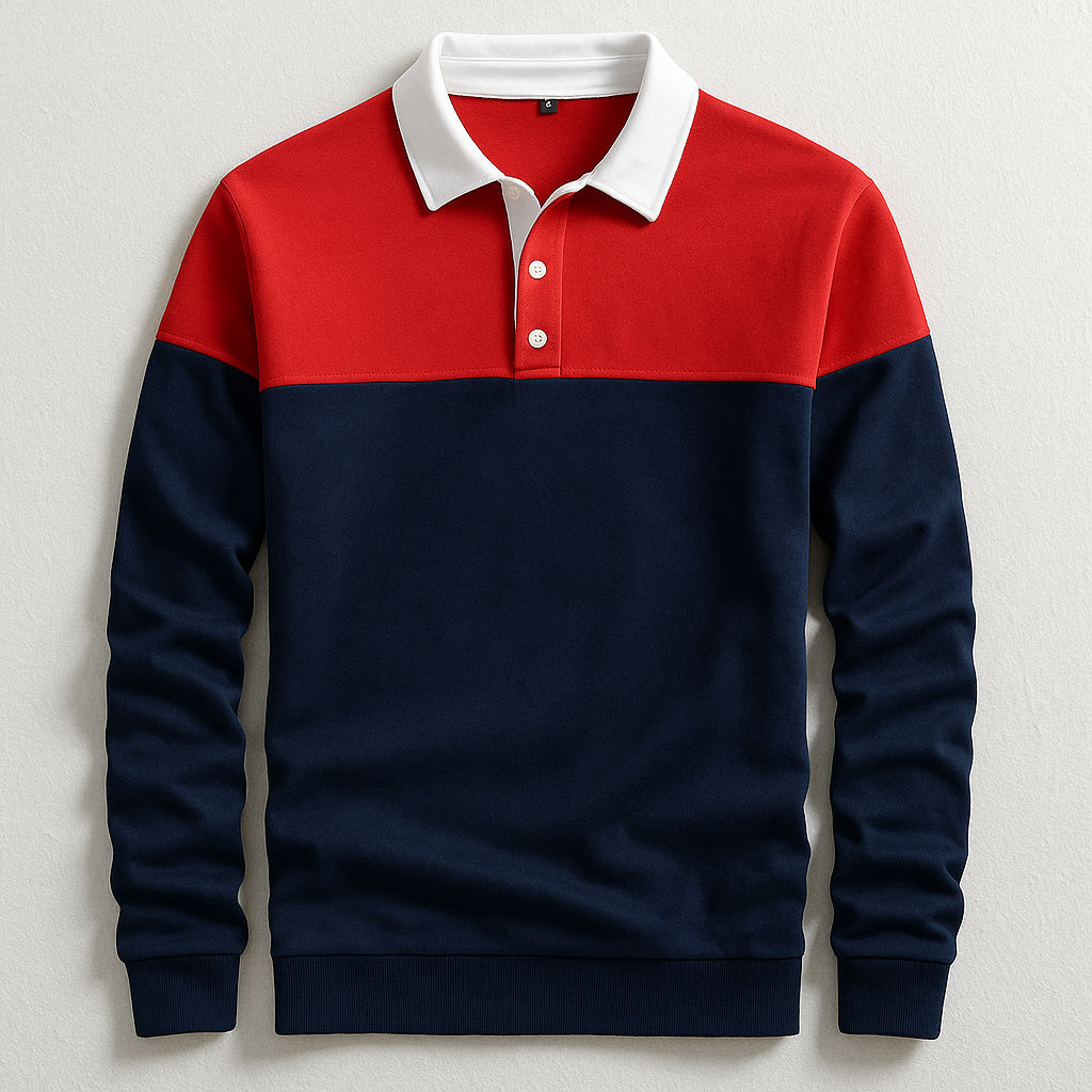 DELACROIX | POLO DE LUJO DE MANGA LARGA