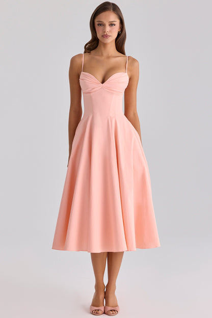JASMYN | Vestido midi fluido