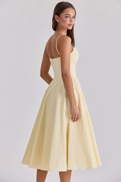 JASMYN | Vestido midi fluido