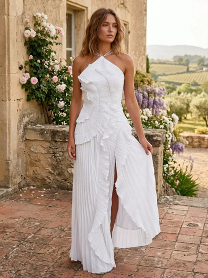 ELISA | VESTIDO CON VOLANTES