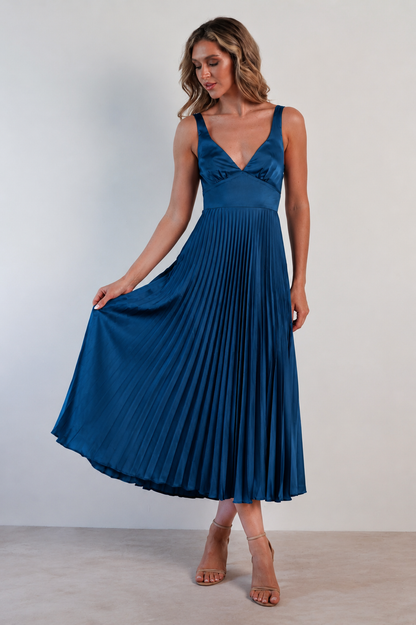 MALKA | Vestido maxi elegante con caída suave