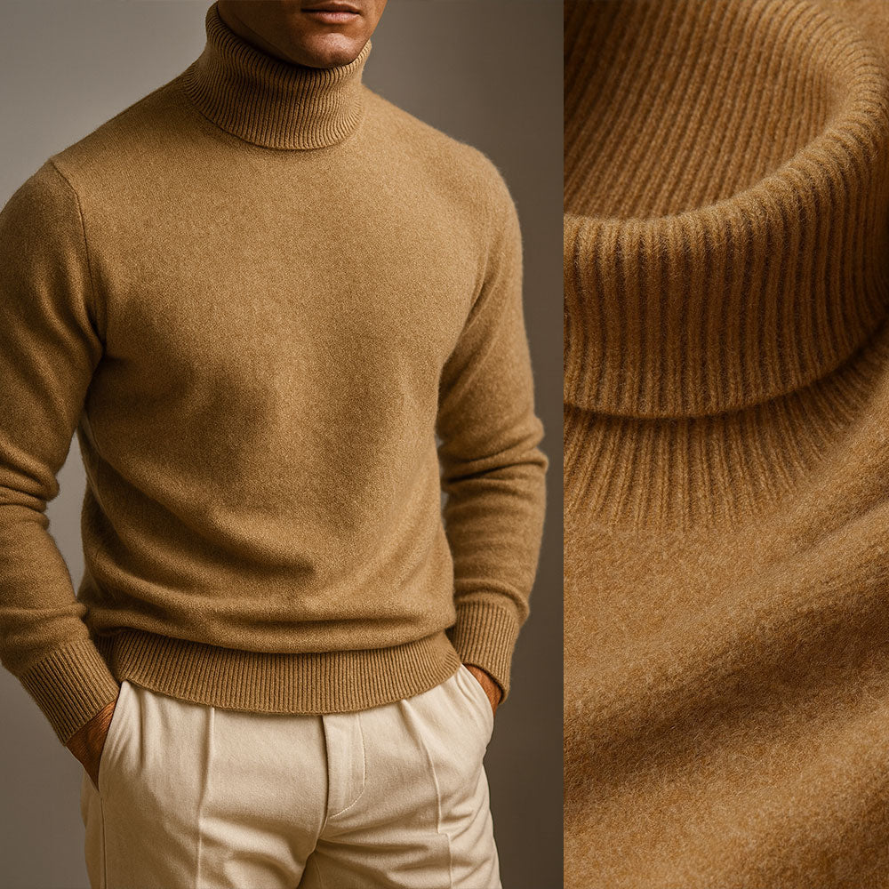 DELACROIX | SUÉTER DE CUELLO ALTO PARA HOMBRE