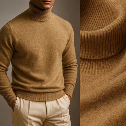 DELACROIX | SUÉTER DE CUELLO ALTO PARA HOMBRE