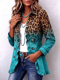 Mercedes | Blazer leopardo verde