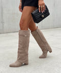 Botas Soraya color topo