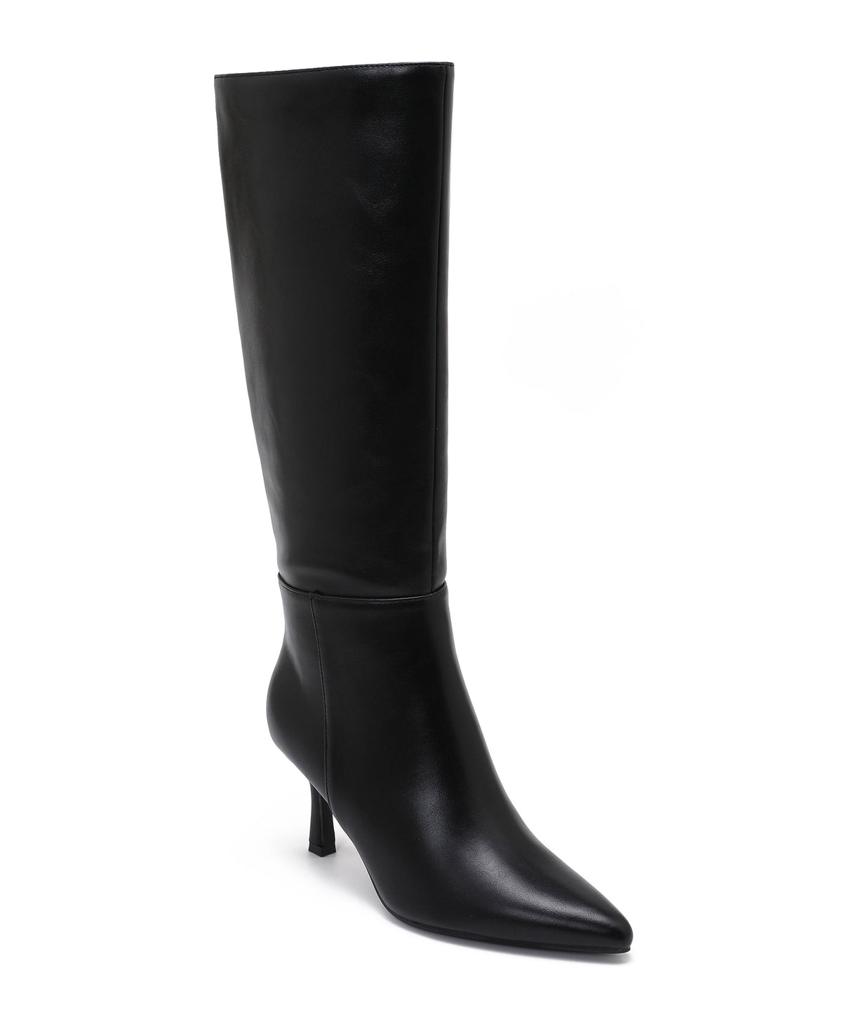 Zapatos de tacón kitten de cuero Ziana, negros